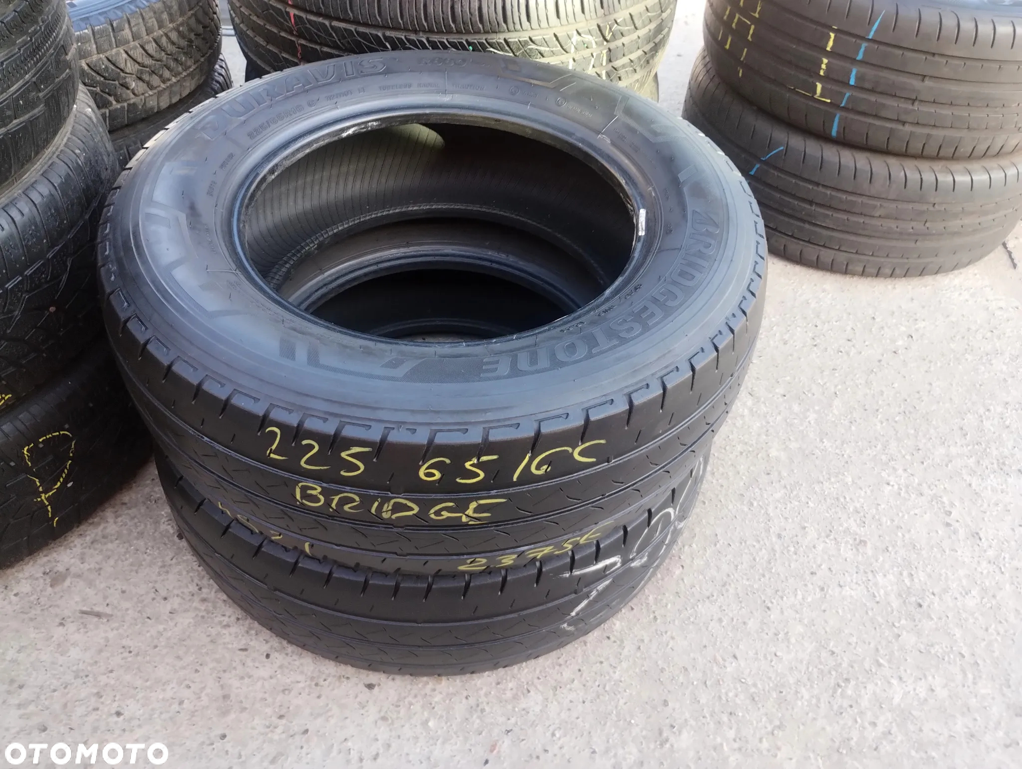 225/65R16C Opony Letnie Lato MICHELIN AGILIS BRIDGESTONE DURAVIS R660 21r. Legnica ALU-RAD 225/65 6,5mm - 12