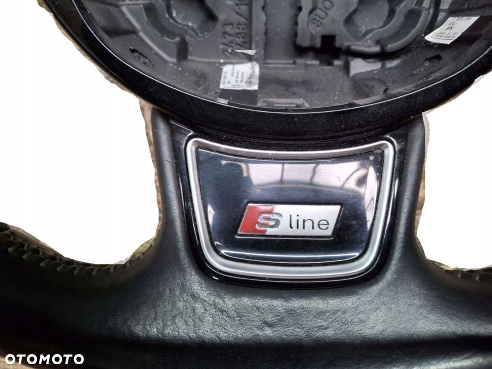 audi a4 b8 a5 8t q5 8r lift kierownica skóra s-line multifunkcja - 6