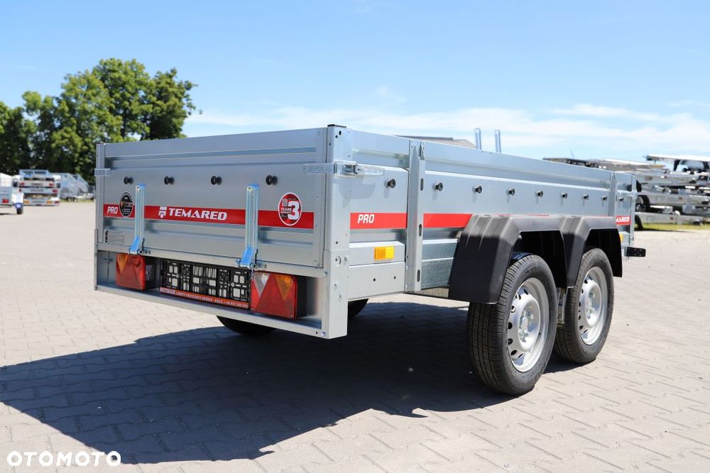 TEMARED PRO 2612/2  264x126x40 cm , 2 osie po 750kg, DMC 750 kg - 11