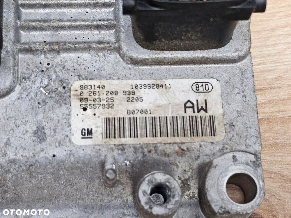 ZESTAW STARTOWY LICZNIK CIM STEROWNIK 55557932 STACYJKA SKRZYNKA OPEL CORSA D 1.0 B  Z10XEP 100% OK - 6