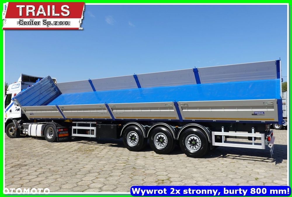 Inny 25m³ obj. wywrot boczny, podłoga gr. 5,0 mm HARDOX 450 !!! - 2