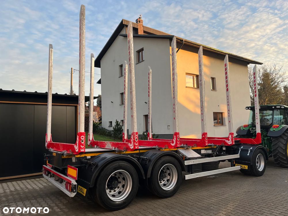 Doll Przyczepa 3 osiowa Doll A3K do drewna drzewa lasu Do - 1