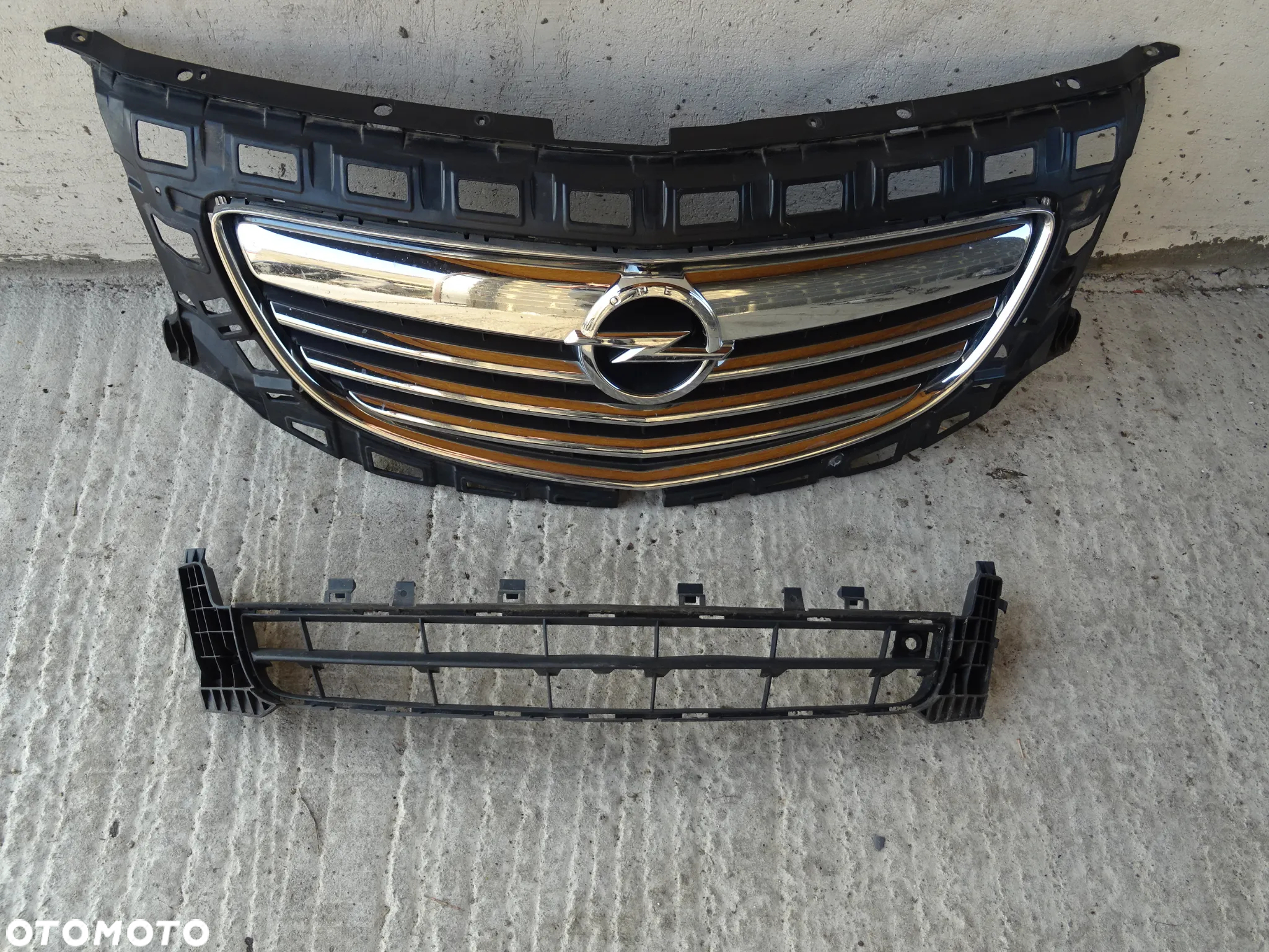 OPEL INSIGNIA A KRATKA DOLNA ZAŚLEPKA ŚRODKOWA ZDERZAKA PRZÓD - 6