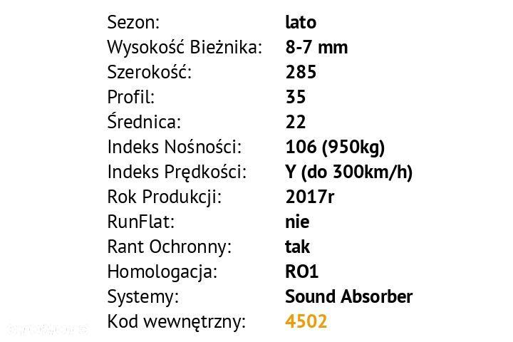 Hankook  Ventus S1 EVO2 - 285/35 R22 - 3