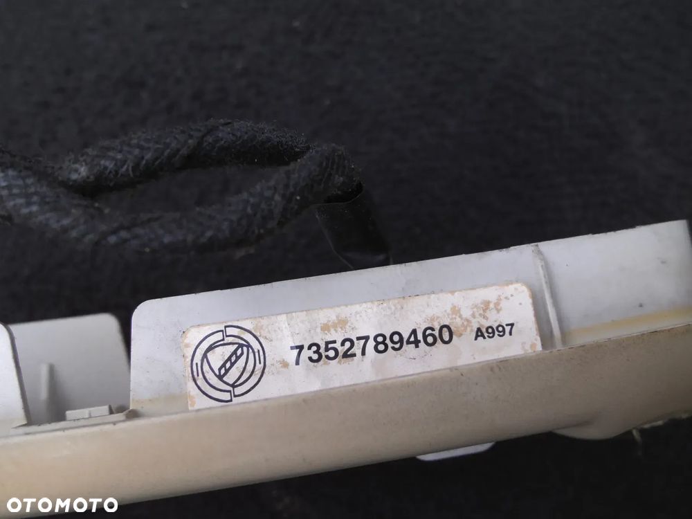 FIAT PUNTO II PRZEŁĄCZNIK PANEL STEROWANIA SZYBERDACHU 7352789460 - 2