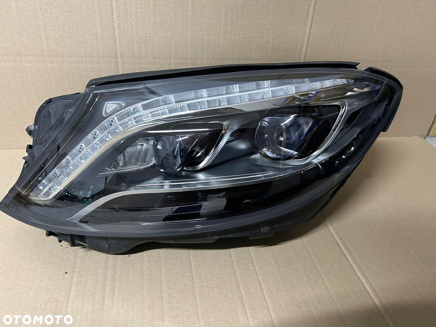 LAMPA LEWA MERCEDES S KLASA W222 222 FULL LED ILS NIGHT VISION - 1