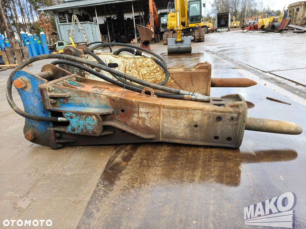 Młot hydrauliczny MSB MS520 1120kg do koparki - 2