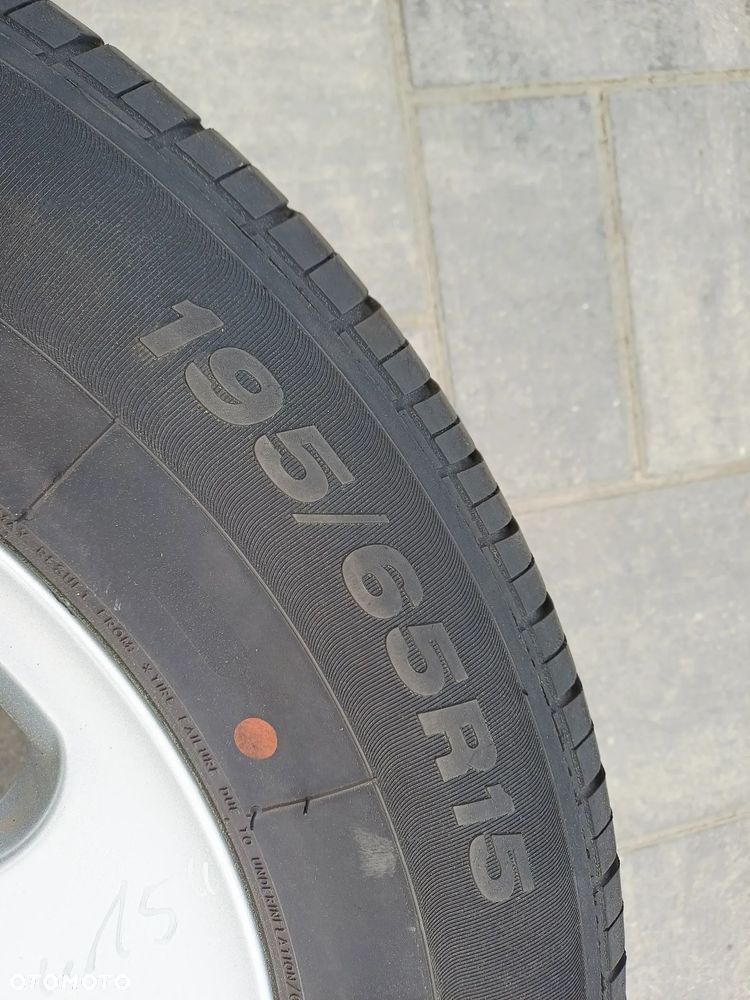 FELIGI Z OPONAMI KOŁA ALUMINIOWE MERCEDES W245 R15 5X112 ET45 66,6 mm OPONY PRIMEWELL 195/65 R15 LATO NR9 - 6
