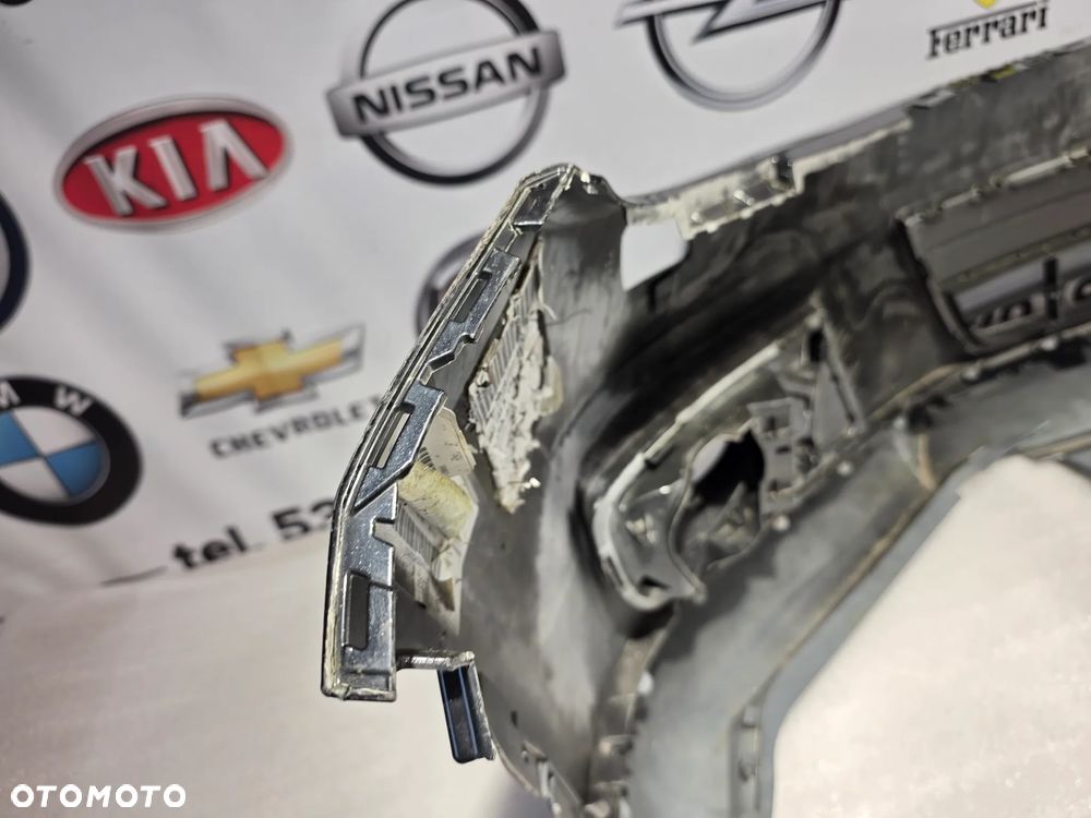 VW TIGUAN 5N0 I LIFT R-LINE 10- ZDERZAK PRZEDNI PRZÓD + KRATKA ŚRODKOWA + LEWA KRATKA BOCZNA + SPOJER + PODKŁADKA POD TABLICE , NR 5N0807221AP , 5N0805903T , NR AUKCJI NZ1560 - 24