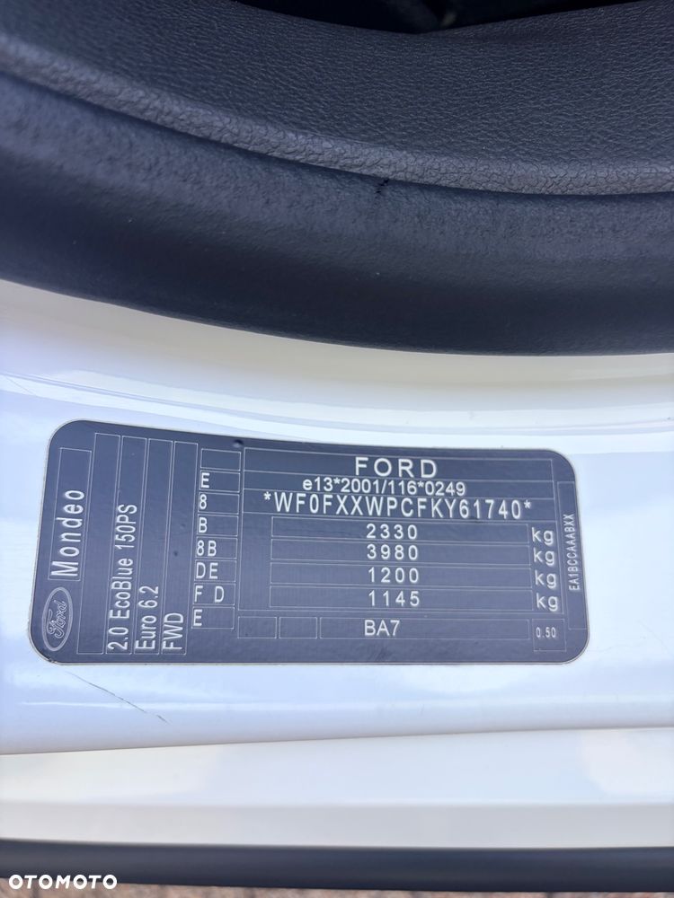 Ford Mondeo 2.0 EcoBlue Titanium - 19