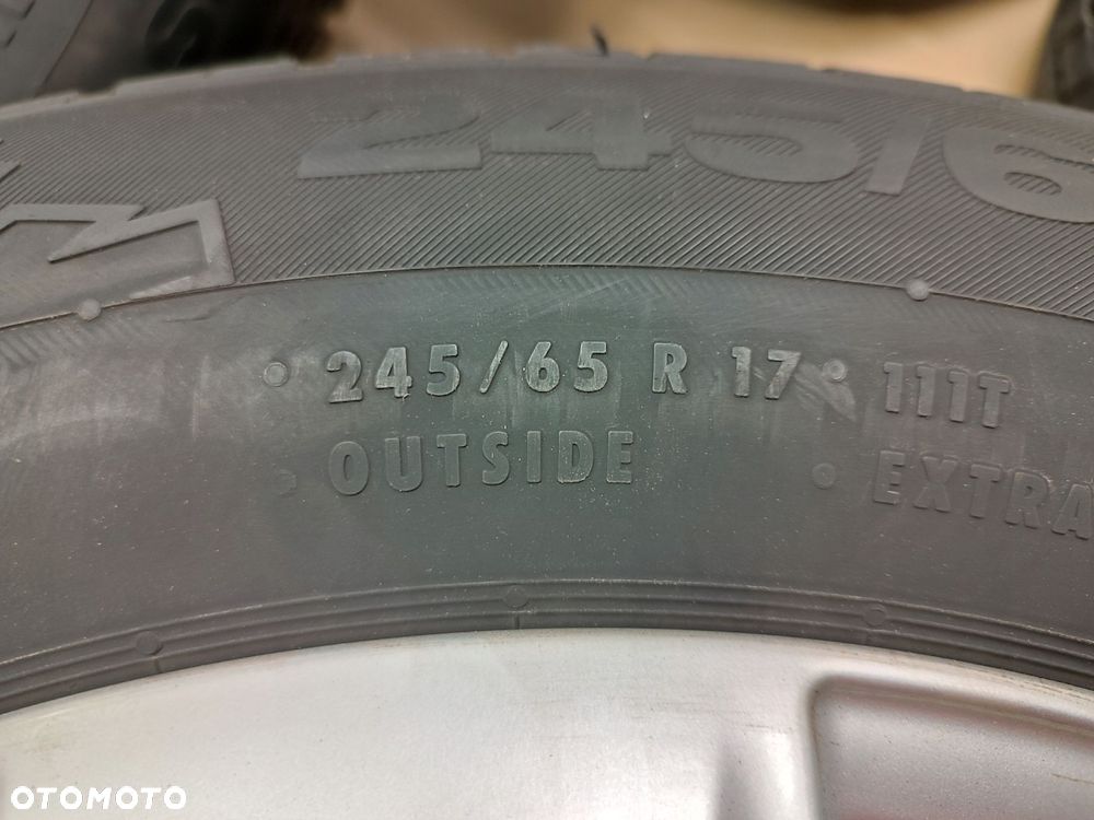 koła felgi aluminiowe vw audi 17'' 7,5 5x112 zima 245/65/17 opony - 6