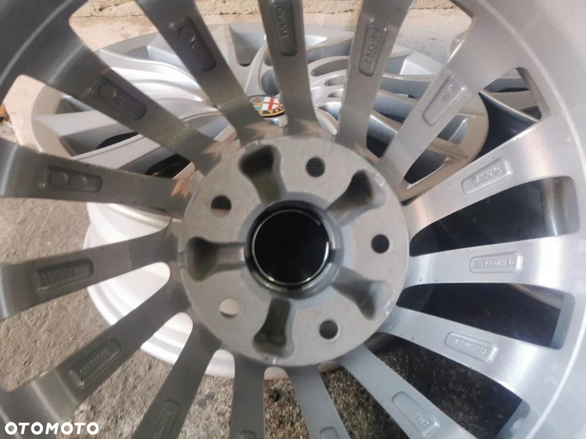 ALU FELGI ALFA ROMEO GIULIETTA R18 5X110 ET41 7,5J JAK NOWE! - 10