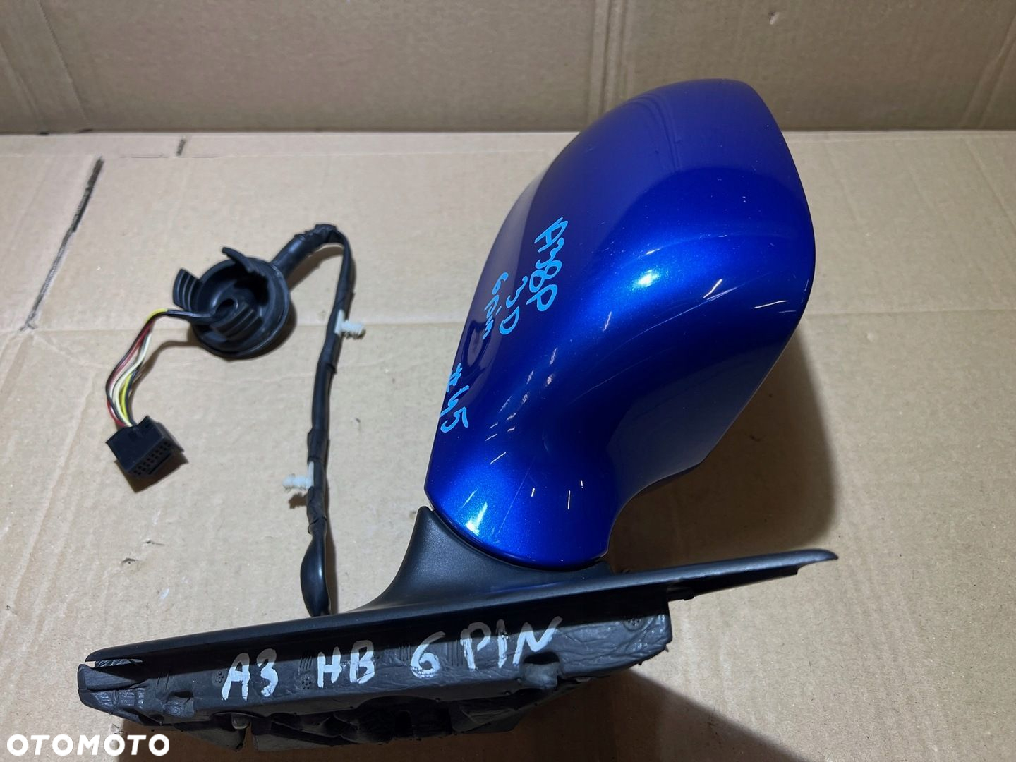 AUDI A3 8P 3D LIFT LUSTERKO PRAWE 6PIN - 11