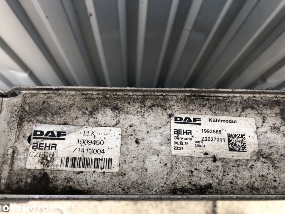 INTERCOOLER  DAF XF 2012 - 2022 FT 460 340 kW [462 KM] 4x2 2012 1909450 - 6
