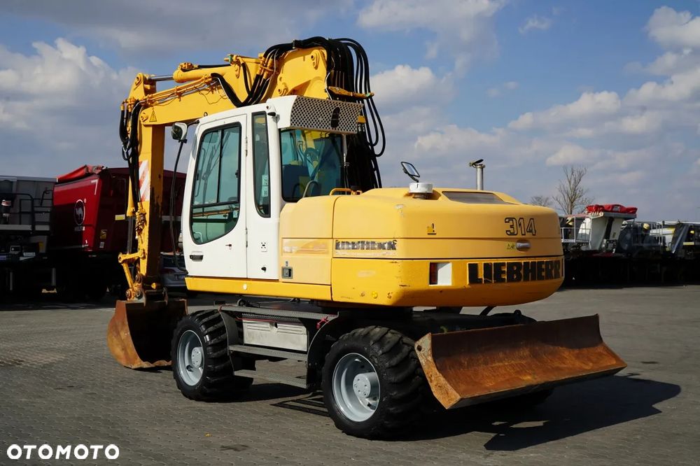 Liebherr A314 LITRONIC / KOPARKA KOŁOWA / KLIMATYZACJA / - 4