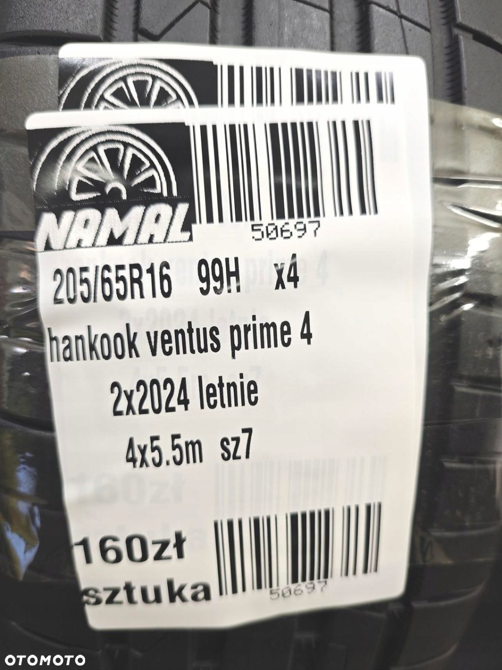 205/65r16 hankook 2024 letnie 5,5mm 50697 - 9