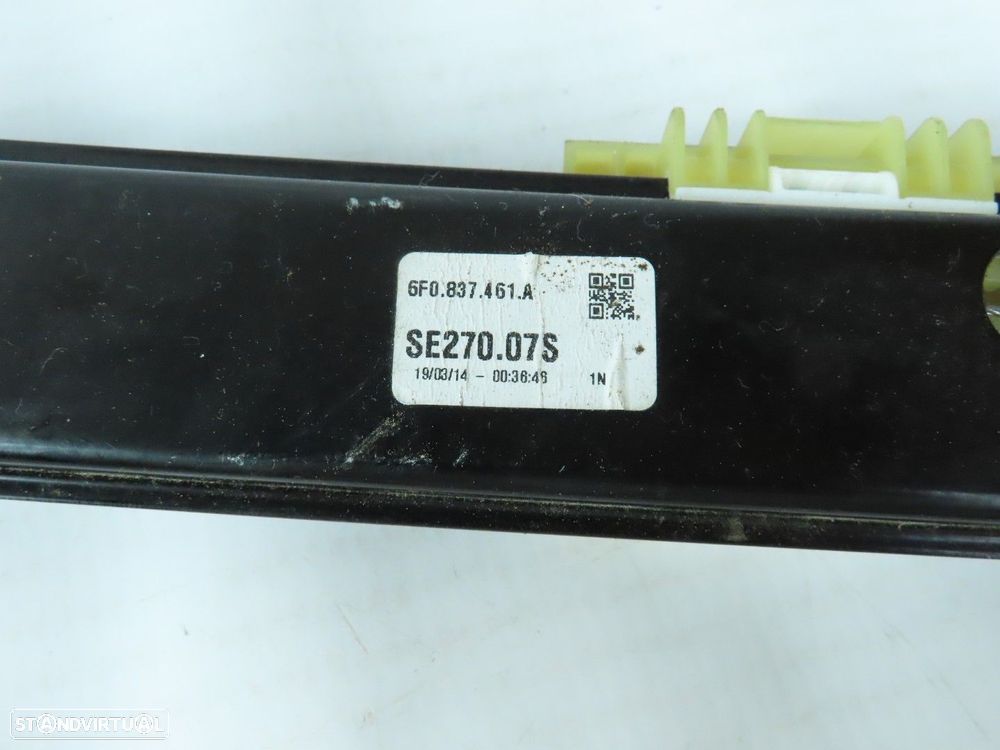 Elevador da Porta sem Motor Esquerdo/Frente Seminovo/ Original SEAT IBIZA V (KJ1... - 3