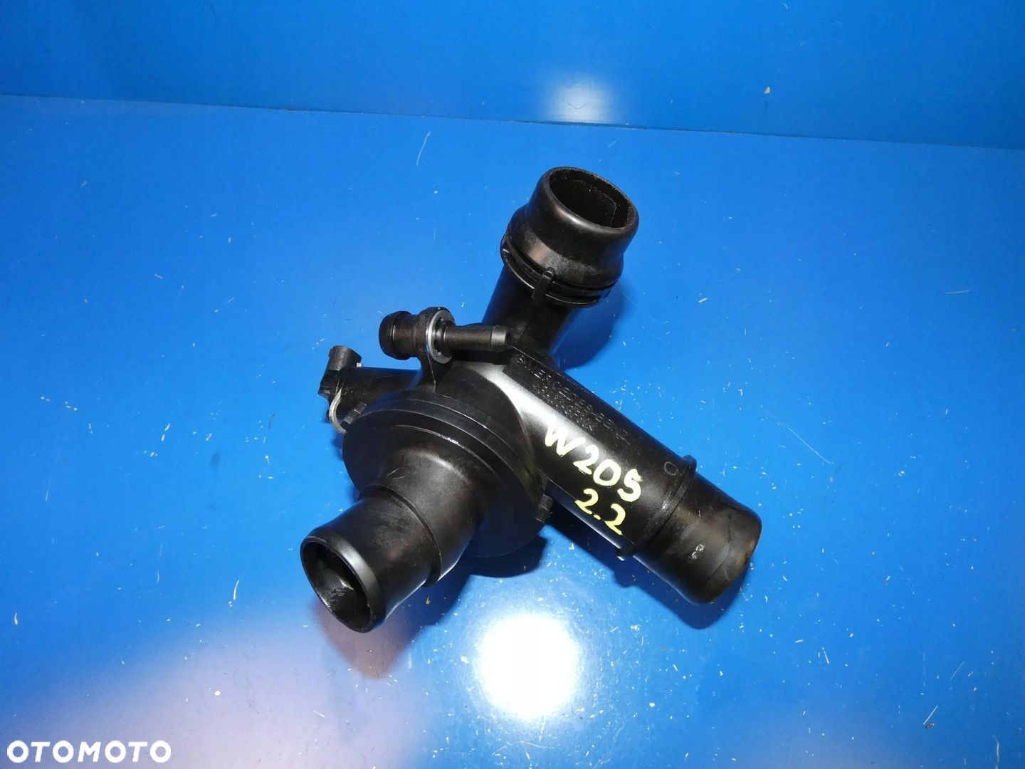 MERCEDES C W205 X253 GLC E W213 2.2 CDI TERMOSTAT  OBUDOWA TERMOSTATU - 1