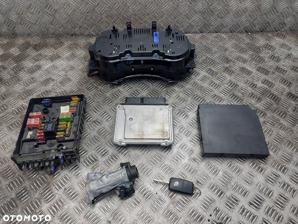 ZESTAW STARTOWY SUPERB II 2.0 TDI 03G906021QP 1K0937087H 3T1920841D - 10