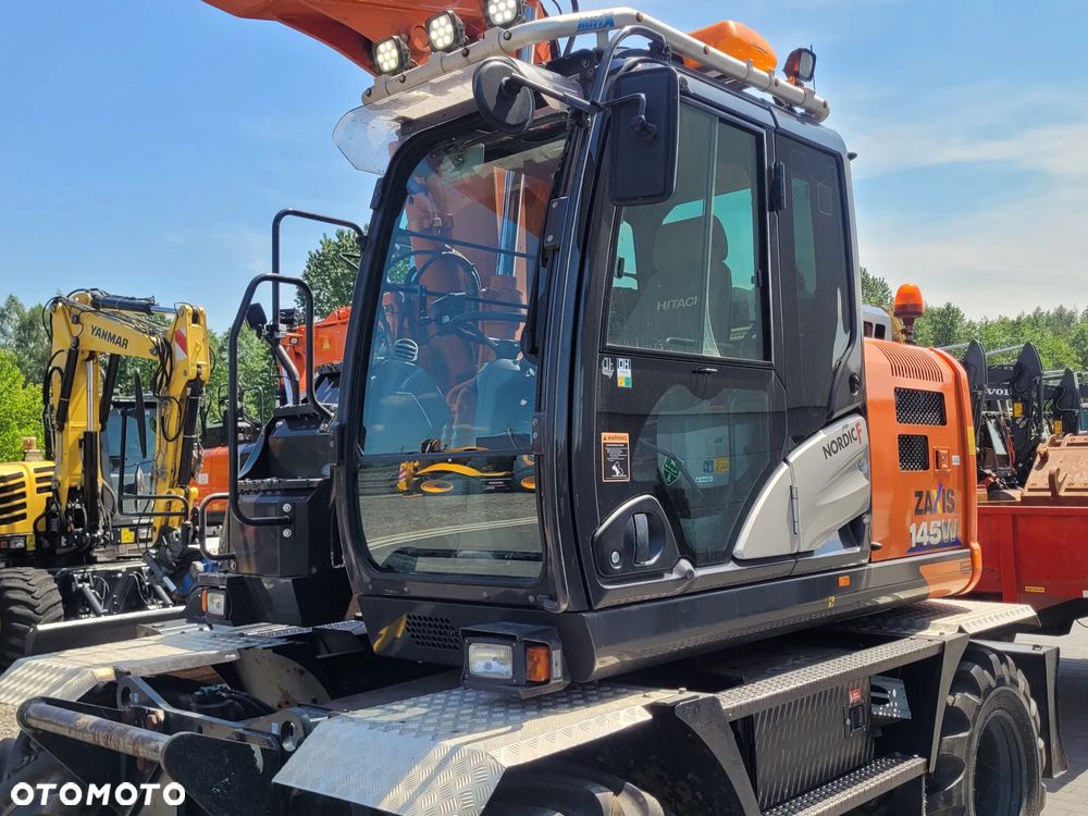 Hitachi ZX145W / ROTOTILT ze szczypcami / przyczepa / - 7