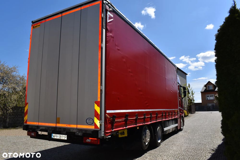 Scania S 500 FIRANA/OŚ PODNOSZONA/DACH I BOKI ZSUWANE - 4
