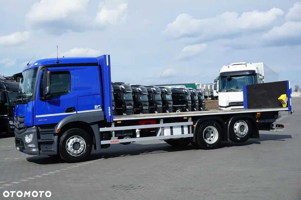 Mercedes-Benz ACTROS / 2543 / ACC / E 6 / PEŁNY ADR / PLATFORMA / ZAWIESIE POD WÓZEK - 3