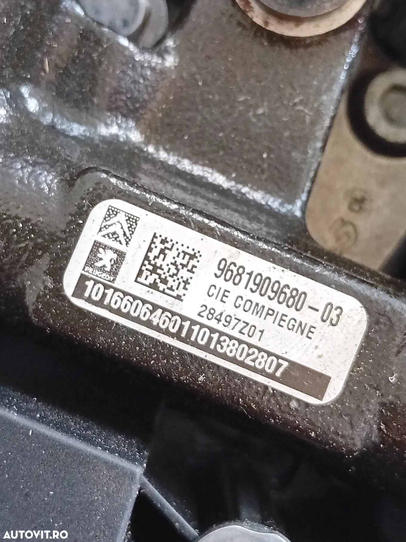 Kit Injectie Injectoare Pompa Rampa Peugeot 508 308 3008 5008 2.0 Hdi Euro 5 Cod 9686191080 - 3