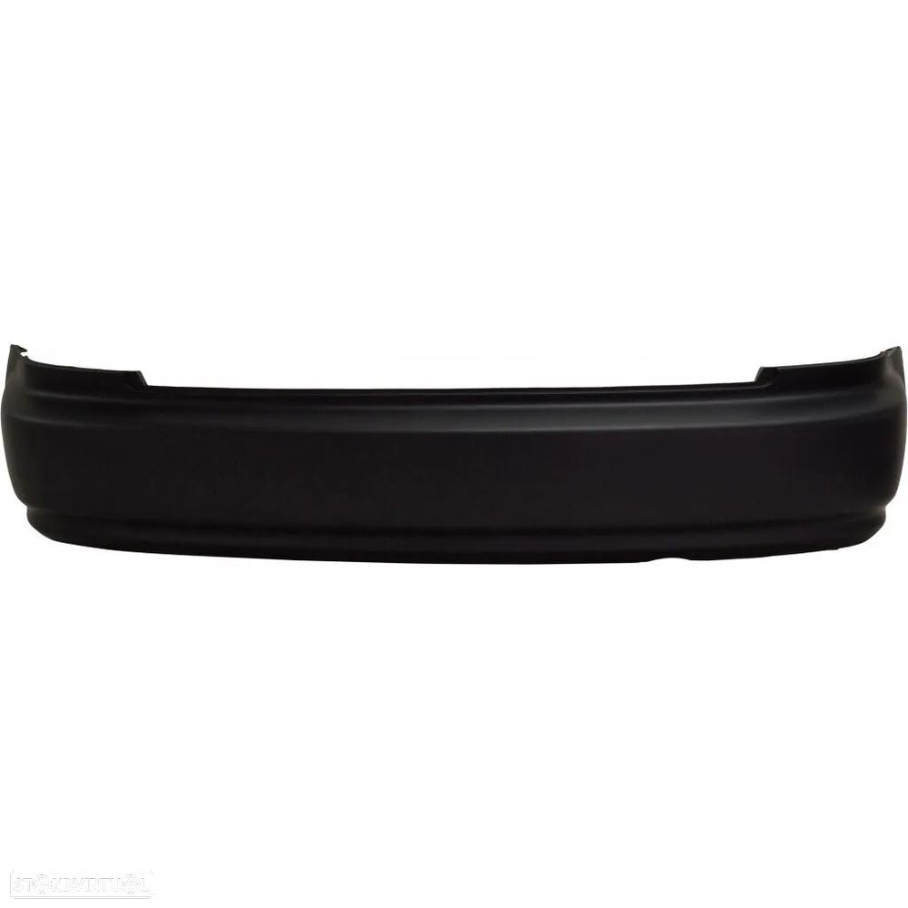 Para-choques traseiro sem frisos Honda civic 96-01 3 portas / hatchback EK1, EK3, EK4, EK9 look em plástico ABS - 2