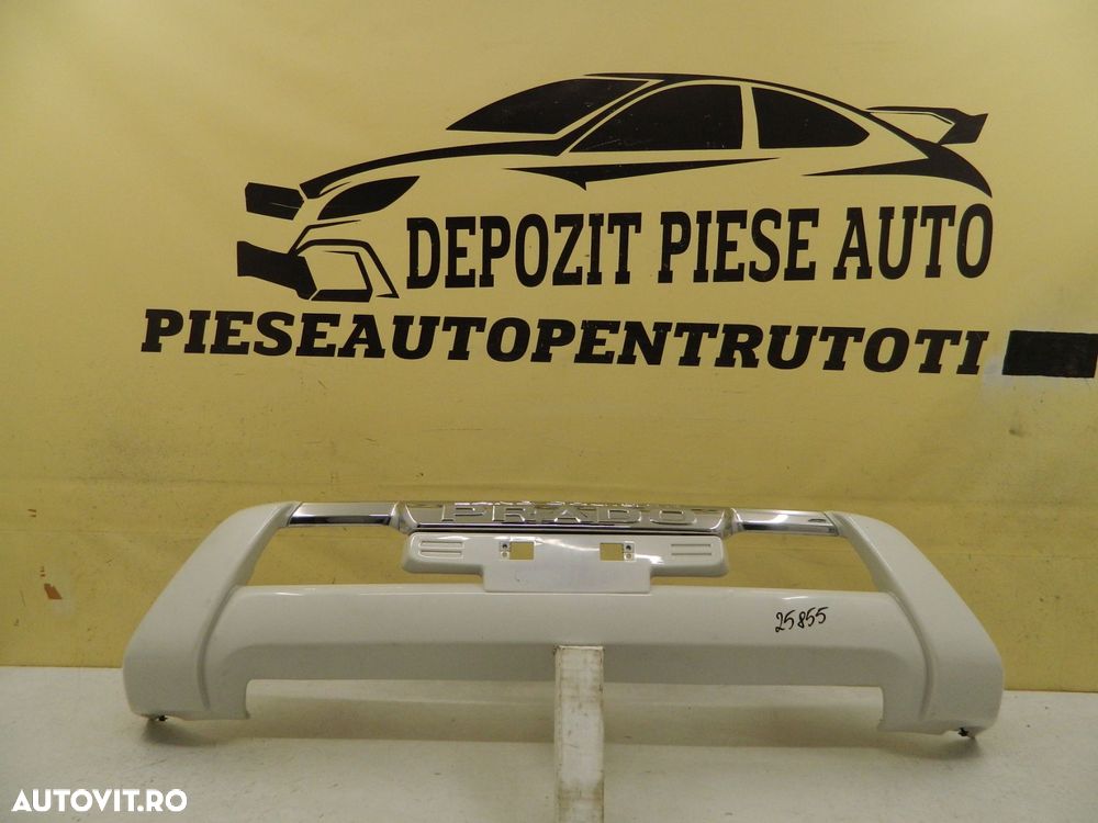 Spoiler bara fata Toyota Land Cruiser Prado J150, 2013, 2014, 2015, 2016, 2017, cod origine 52437E0020. - 1