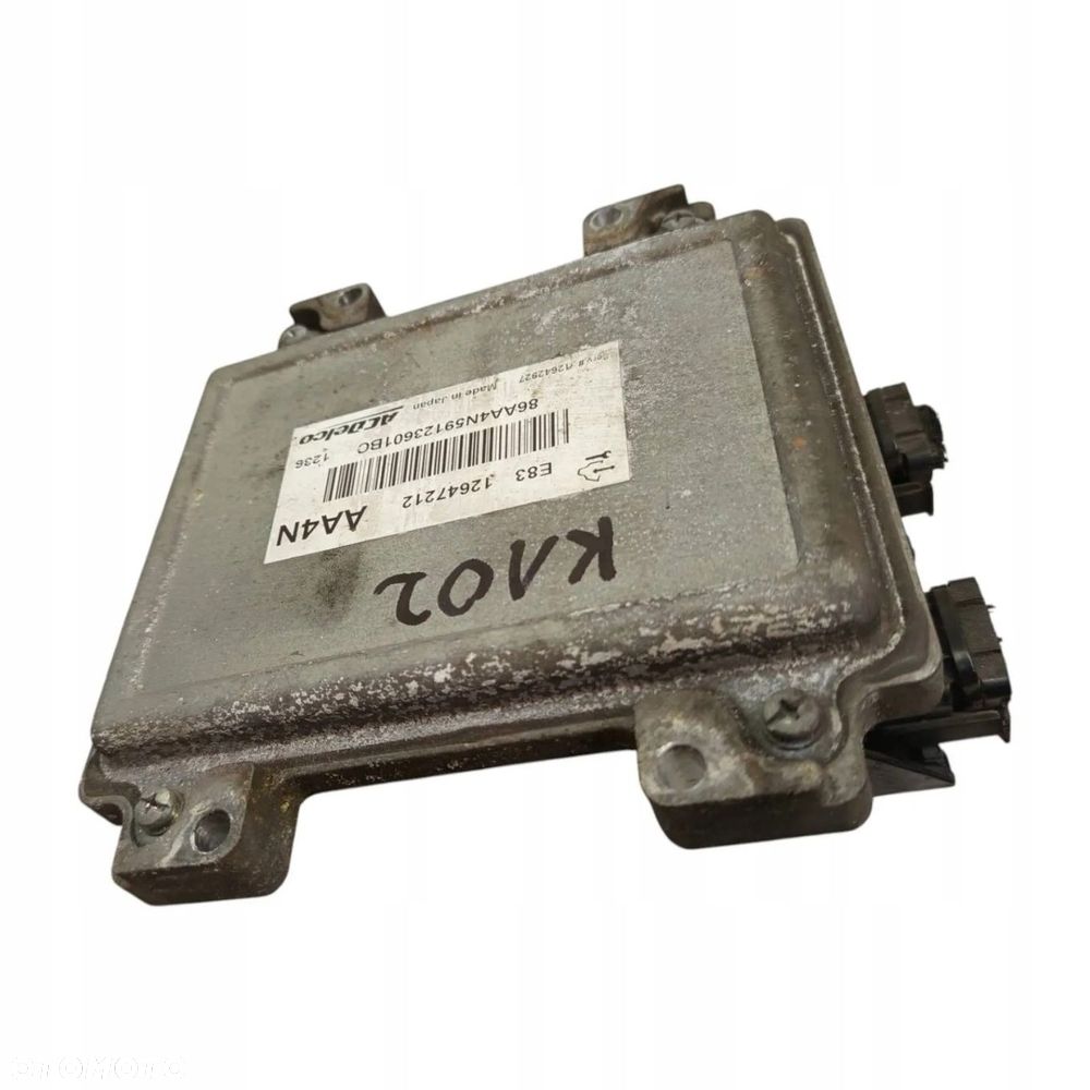 STEROWNIK KOMPUTER OPEL 1.2 1.4 12647212 AA4N E83 DELCO ECU ORYGINAŁ - 2