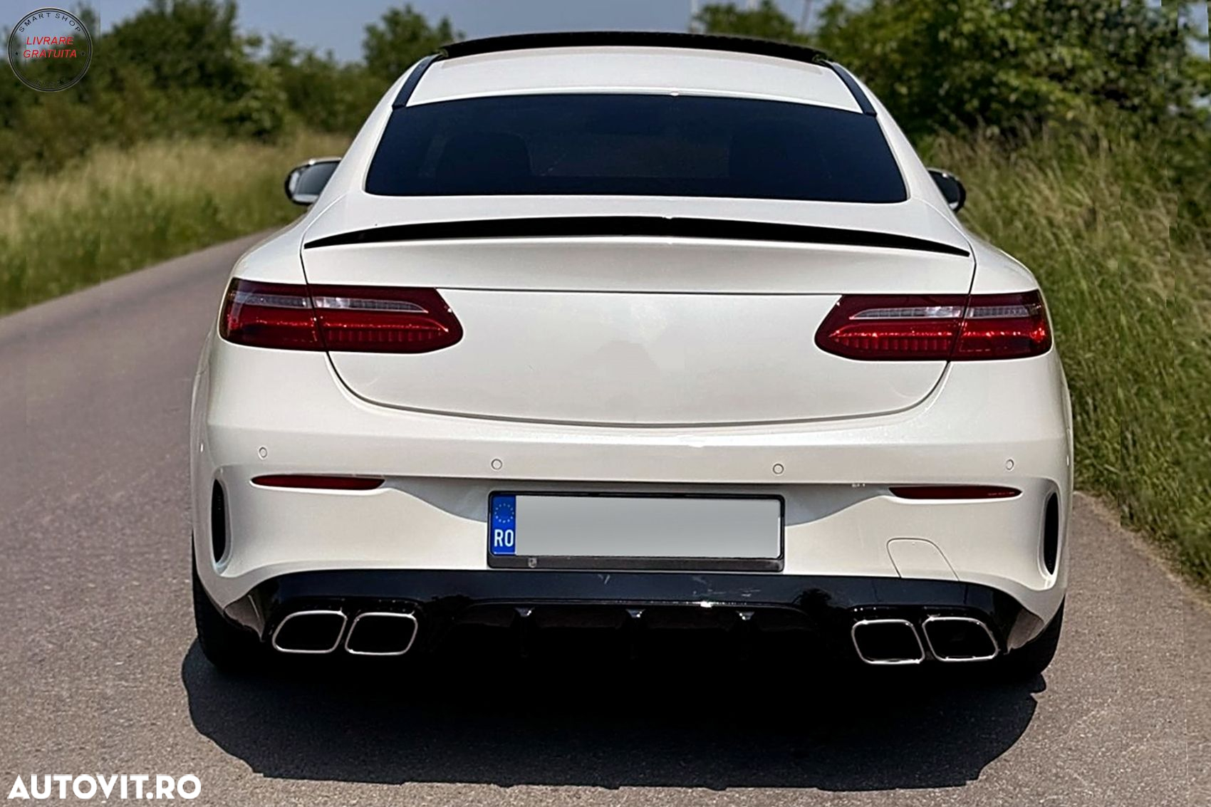 Difuzor Bara Spate Mercedes E-Class C238 A238 AMG Sport Line Coupe Cabrio (2016-20- livrare gratuita - 12