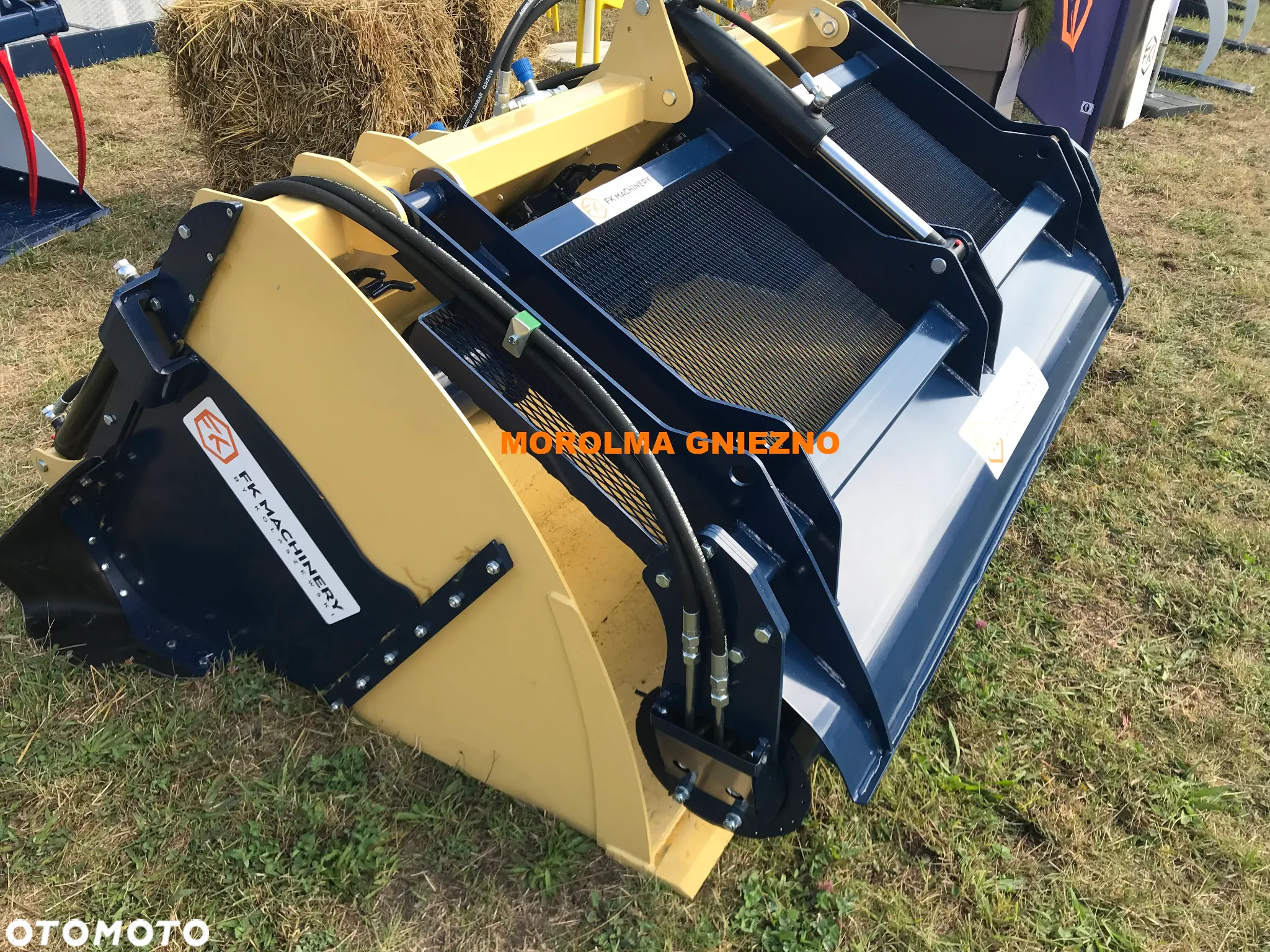 Szufla do zadawania pasz z frezem hydraulicznym szypa łyżka dozująca - 7