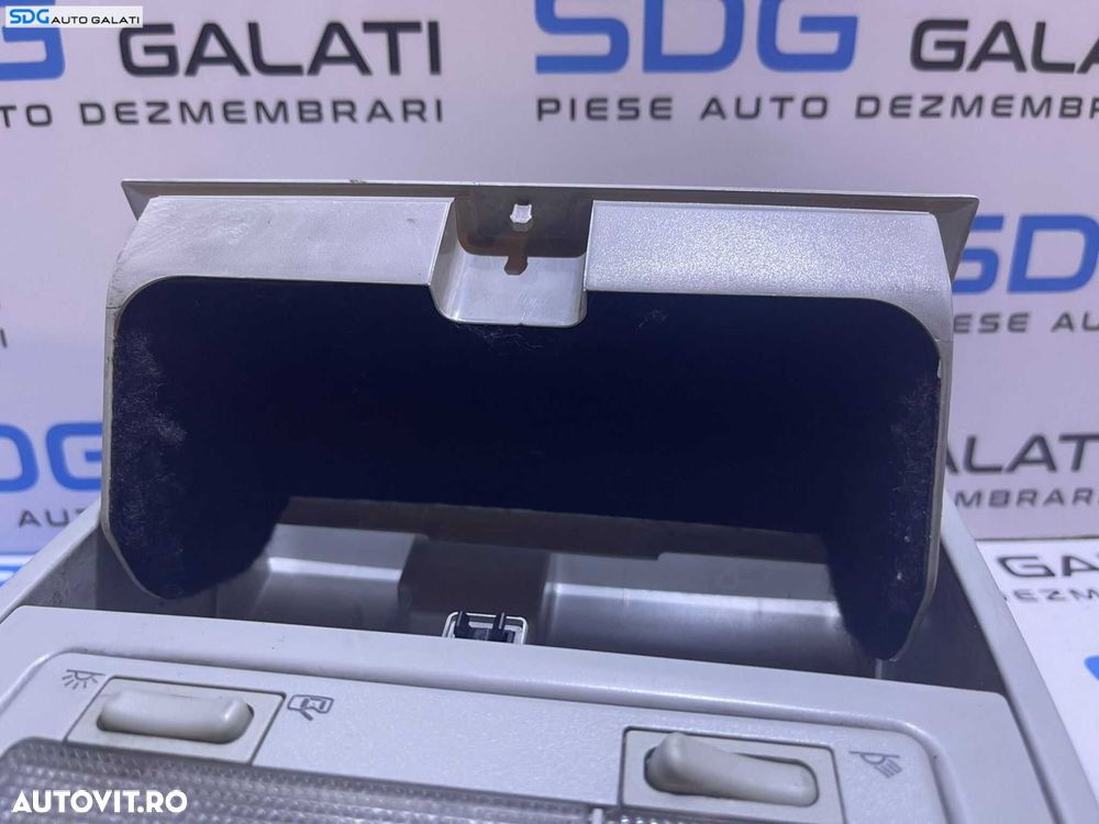 Plafoniera Lumini Lampa Iluminare Interior Habitaclu Suport Ochelari Ford Galaxy 2001 - 2006 Cod 7M3868403C 3M21-519A58-ACW 7M3947105 1M21-13774-AA - 4