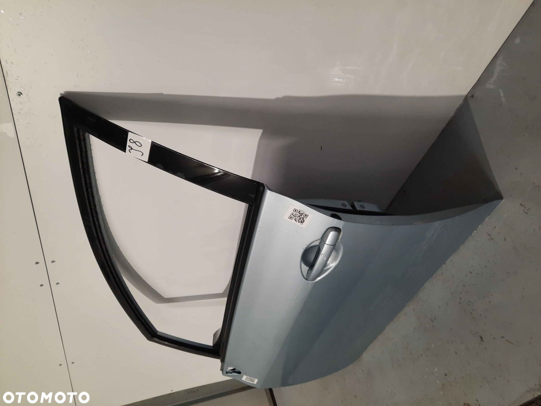 } DRZWI PRZÓD PRZEDNIE LEWE TOYOTA AURIS I 1 8S1 BŁEKITNE 5D 5 DRZWI HB - 3