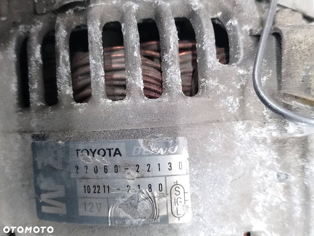 ALTERNATOR TOYOTA RAV4 II ( 00-06 ) 27060-22130 102211-2180 1.8 VVT-I - 4