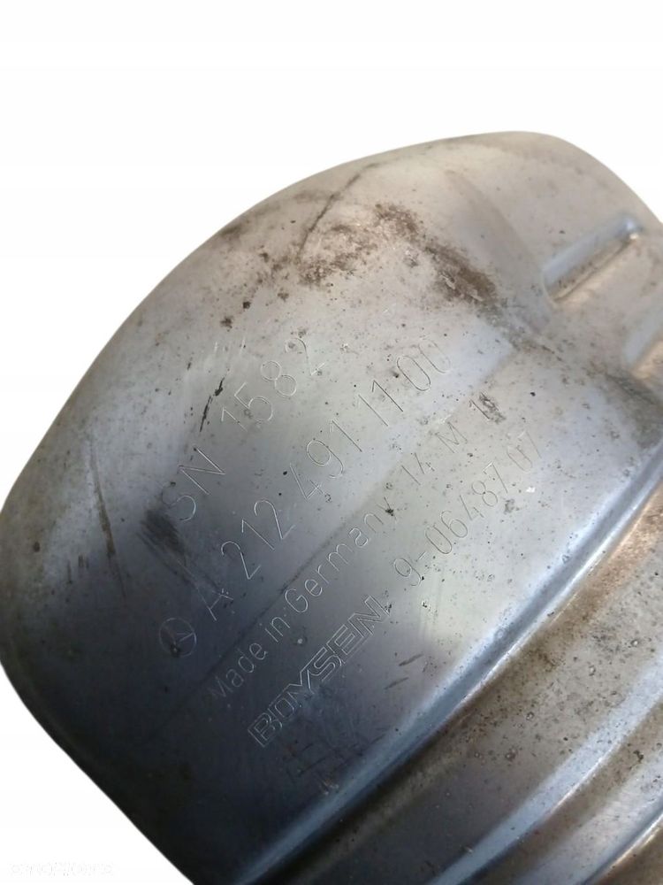 tłumik końcowy rura wydech mercedes w212 2.0 cdi a2124911100 - 3