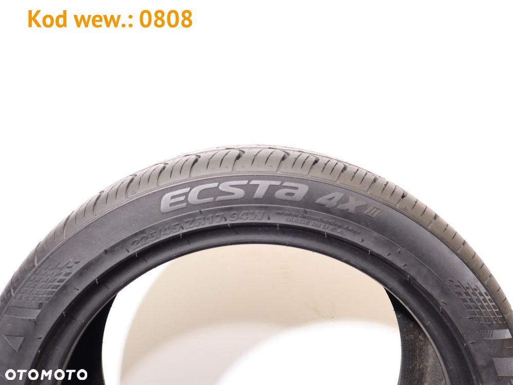 Kumho ECSTA 4x II - 225/45 R17 - 4