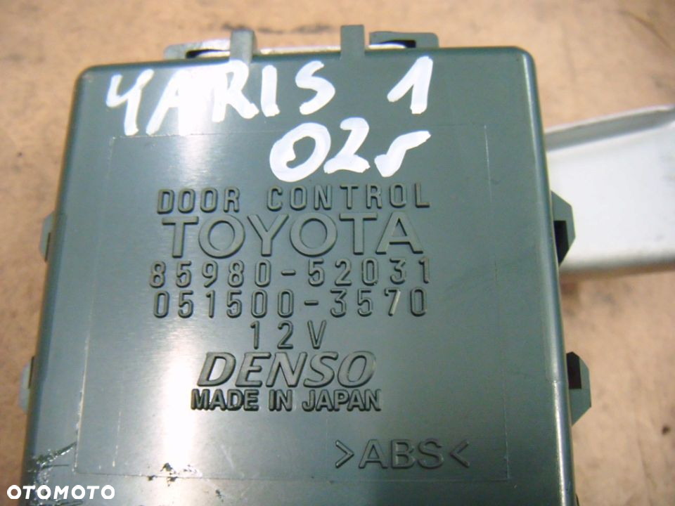 toyota yaris 1 02r moduł centralnego zamka 85980-52031 - 2