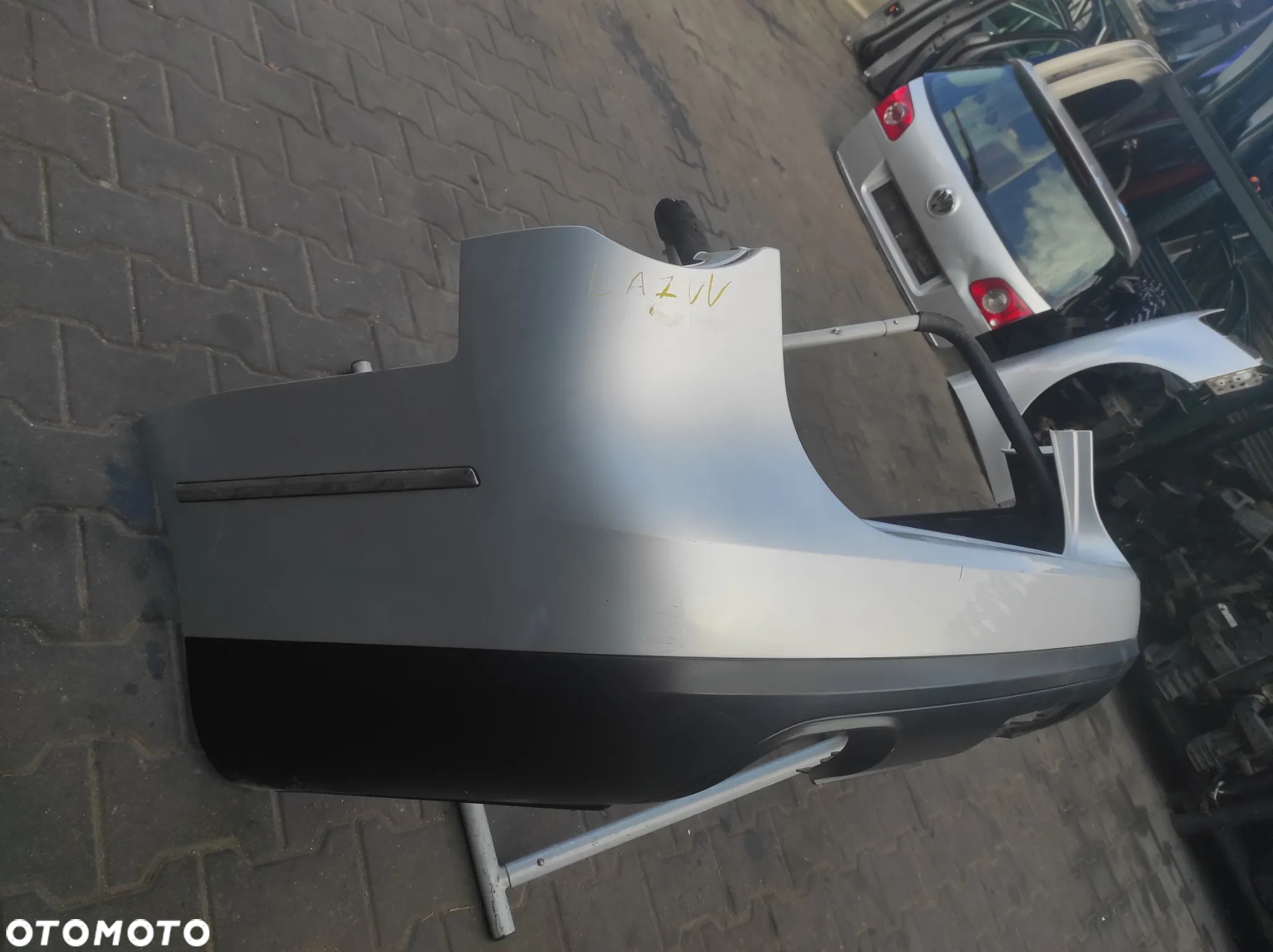 ZDERZAK TYŁ TYLNY VW PASSAT B6 LA7W SREBRNY  KOMBI CHROM POD HAK HOLOWNICZY WYSYŁKA !!!!! - 3