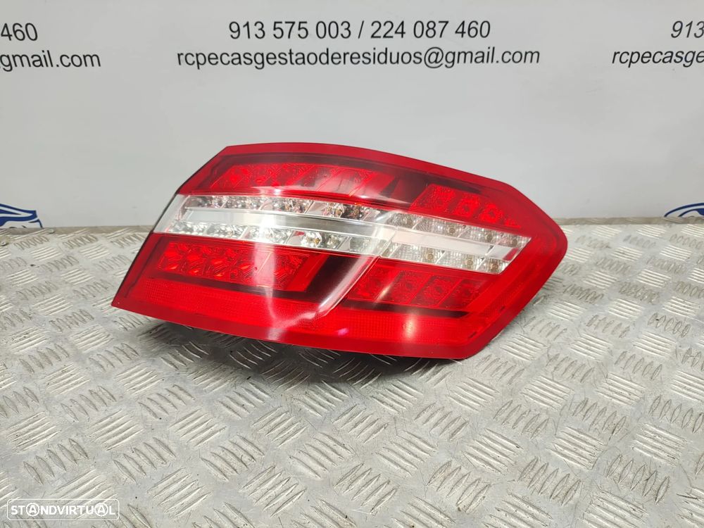 Farolins Tras Traseiros Esquerdo Direito Originais LED Mercedes Benz Classe E W212 A2129060558 A2129060658 2009 - 2016 - 8