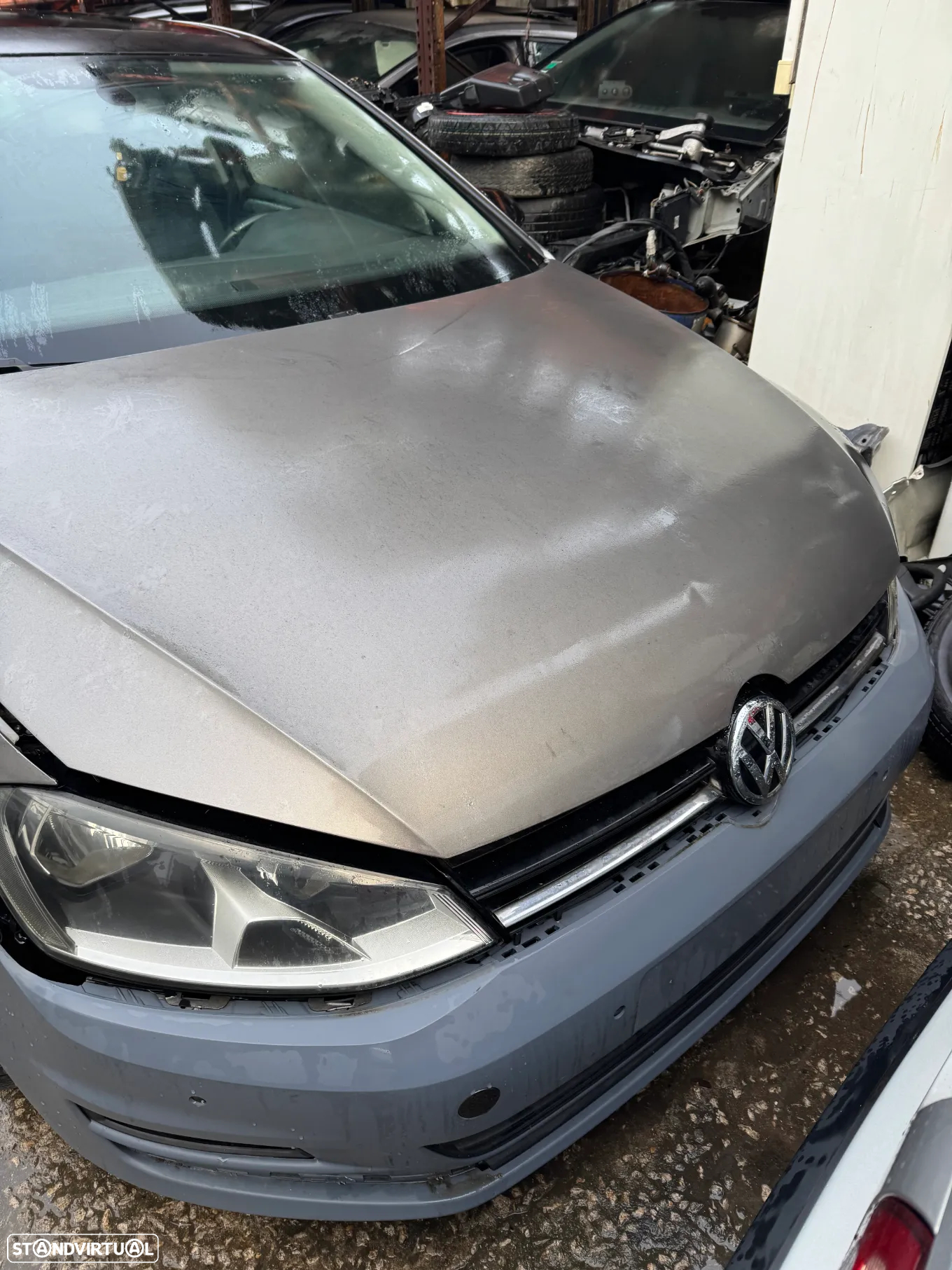 VW GOLF VII 2.0 tdi 150cv ref. motor CRBC caixa DSG para peças - 3