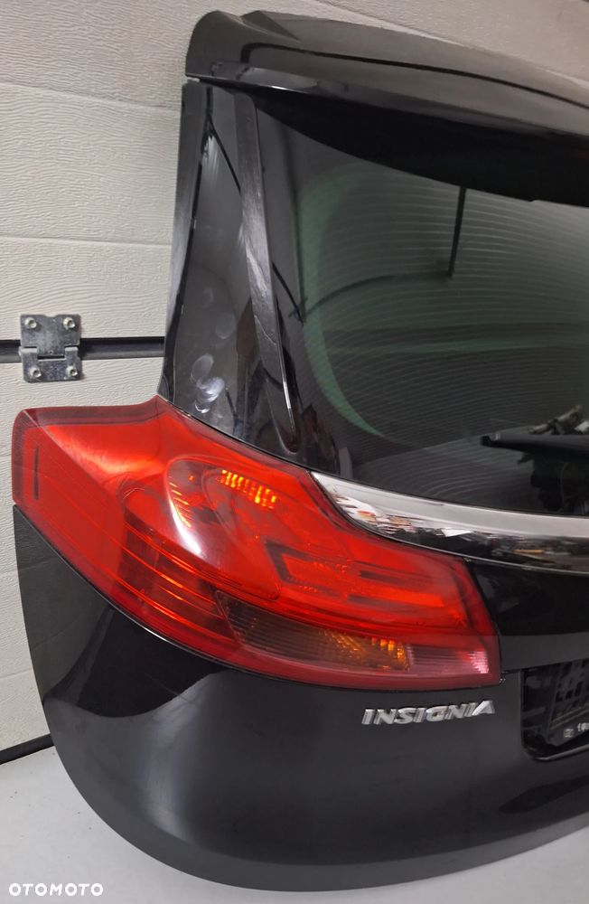 KLAPA BAGAZNIKA KOMPLETNA  -OPEL INSIGNIA A /2010 R./CZARNA-Z20R - 2