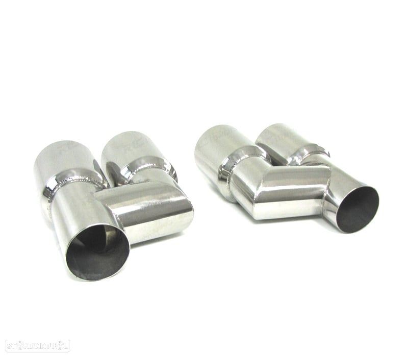 PONTEIRAS DE ESCAPE DUPLAS AUDI A4 B8 07-15 - 2