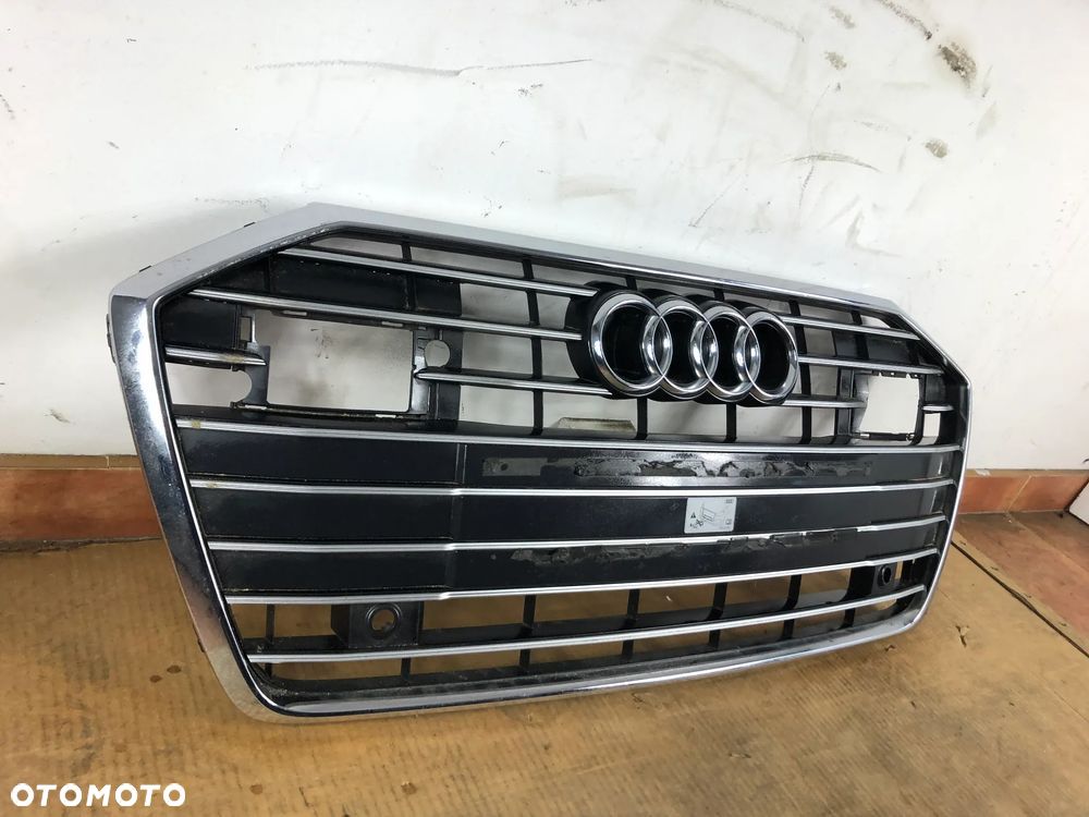 ZG-5. Grill Atrapa Zderzaka Audi A6 C8 S-Line 4K0853651C Lift (2018–2025) -Gwarancja Wysyłka - 2