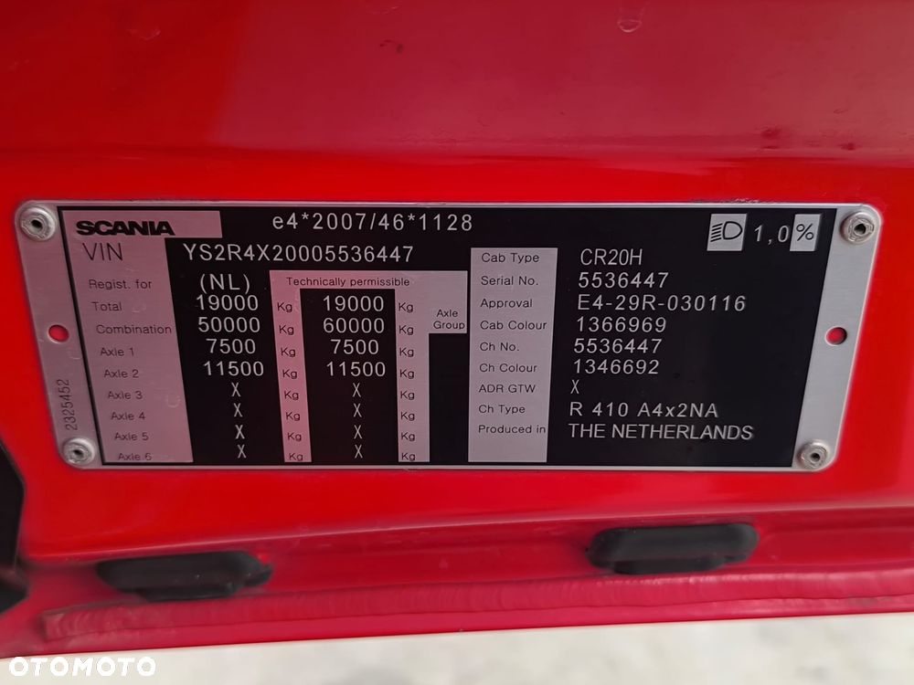 Scania R410 | KLIMA POSTOJOWA | BEZ EGR - 25