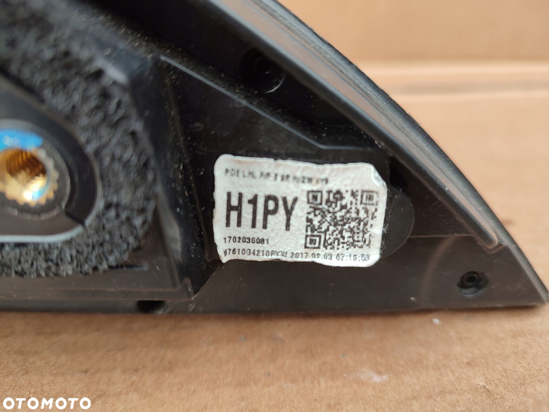 Lusterko lewe HYUNDAI I30 BIAŁE 87610G4210 2017R 8PIN - 12