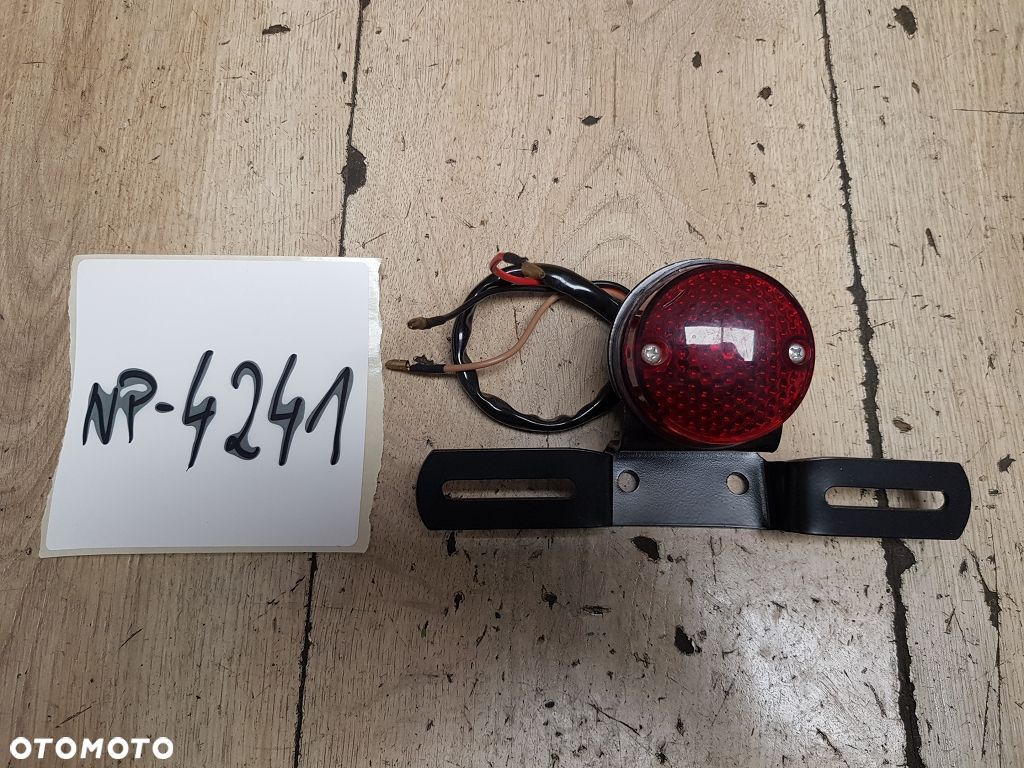 Lampa tył uchwyt tablicy Harley Cafe Racer Bobber Chopper Drag - 1