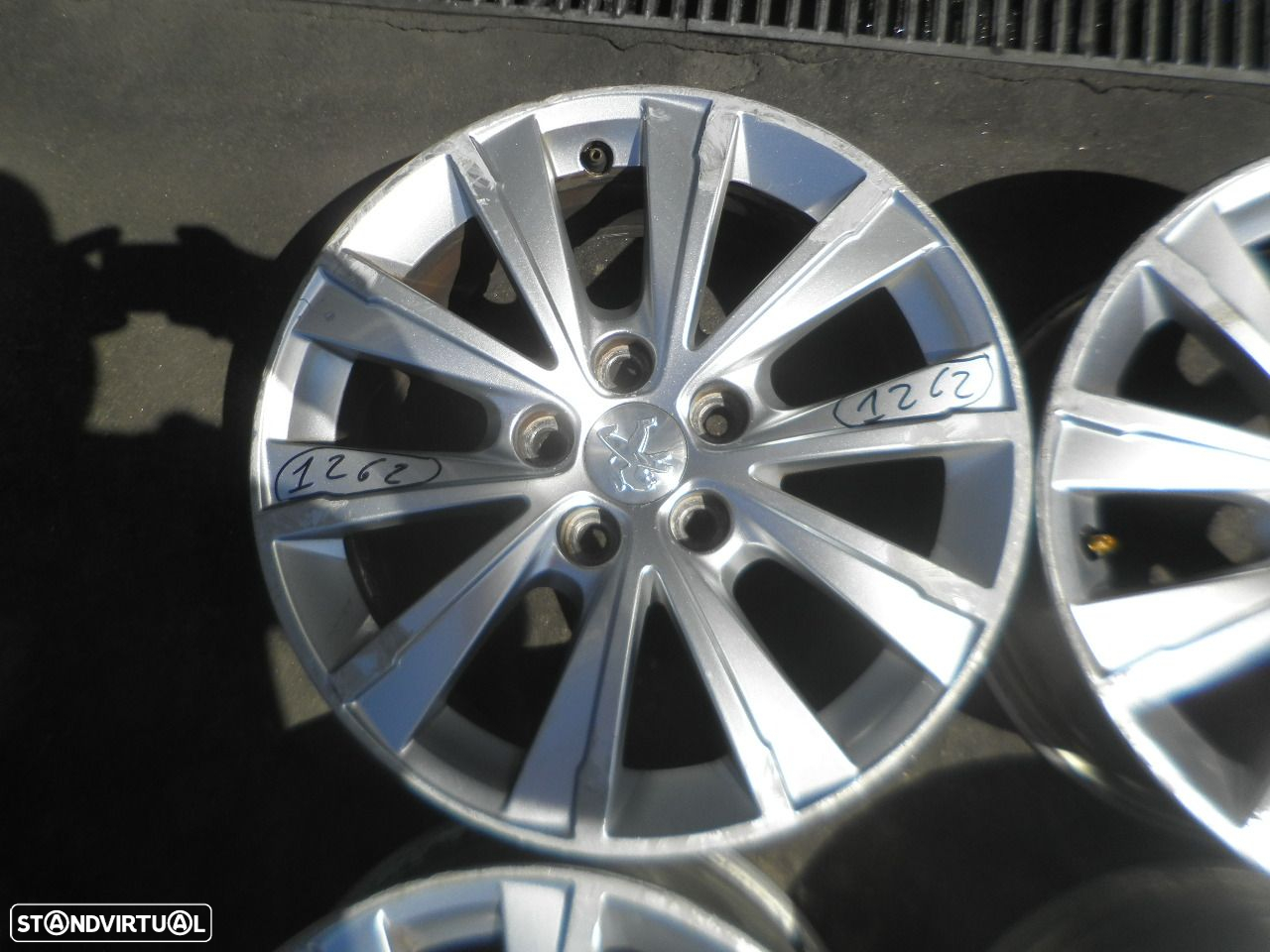 Jogo De Jantes Jgjant1262 PEUGEOT 308 2018 1.5 BLUEHDI 131CV 5P CINZA ET44 7X16 5X108 64.5MM - 4