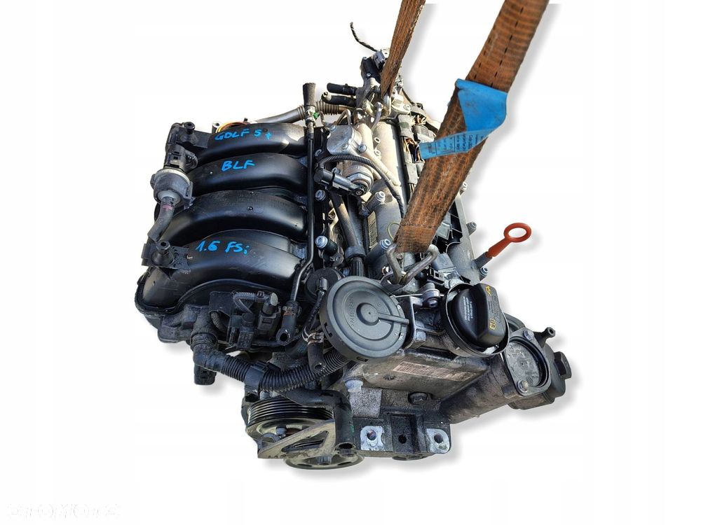 SILNIK KOMPLETNY BLF VOLKSWAGEN GOLF 5 V PLUS 1.6 FSI 101 TYŚ KM - 1