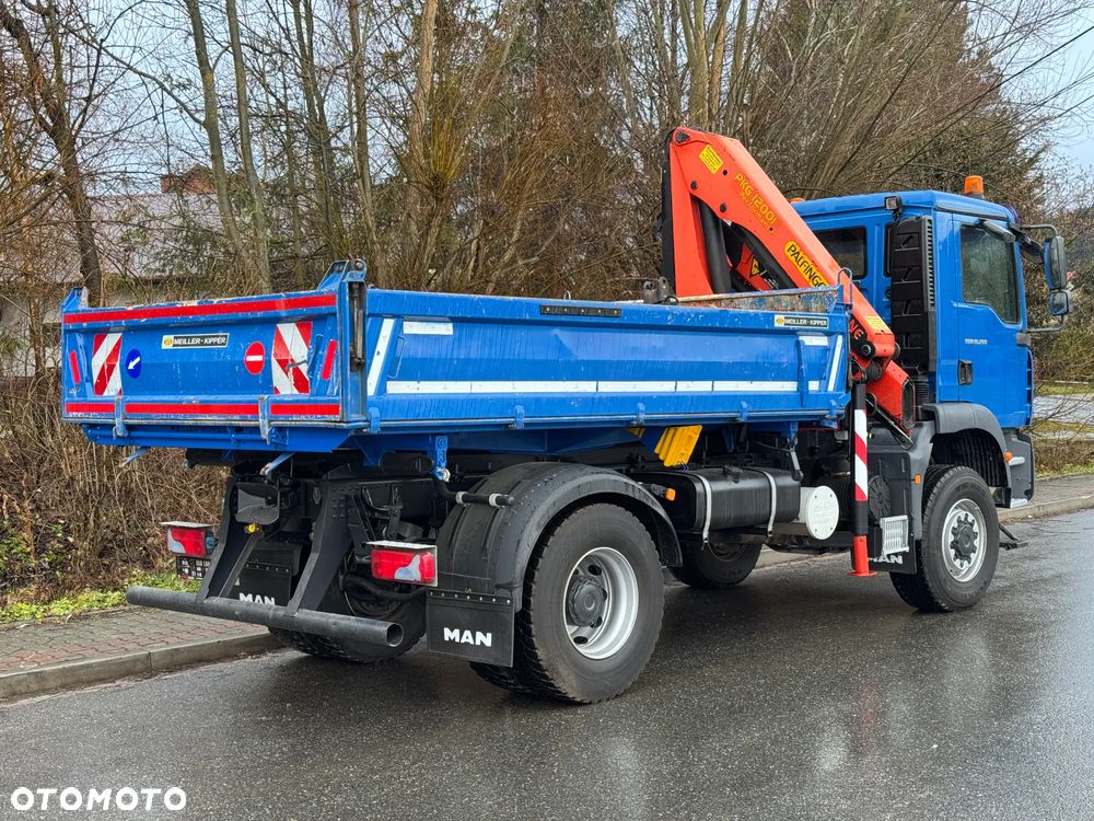 MAN * MAN 18 280 * Kiper Wywrotka * 4x4 * HDS Palfinger  120 STAN BARDZO DOBRY * Sprowadzony - 11